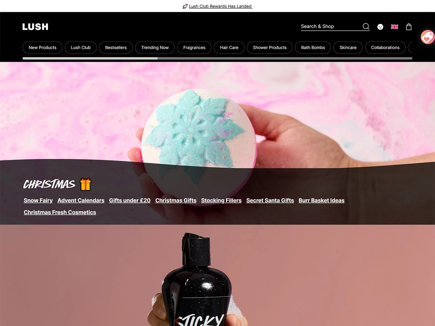 Lush Website