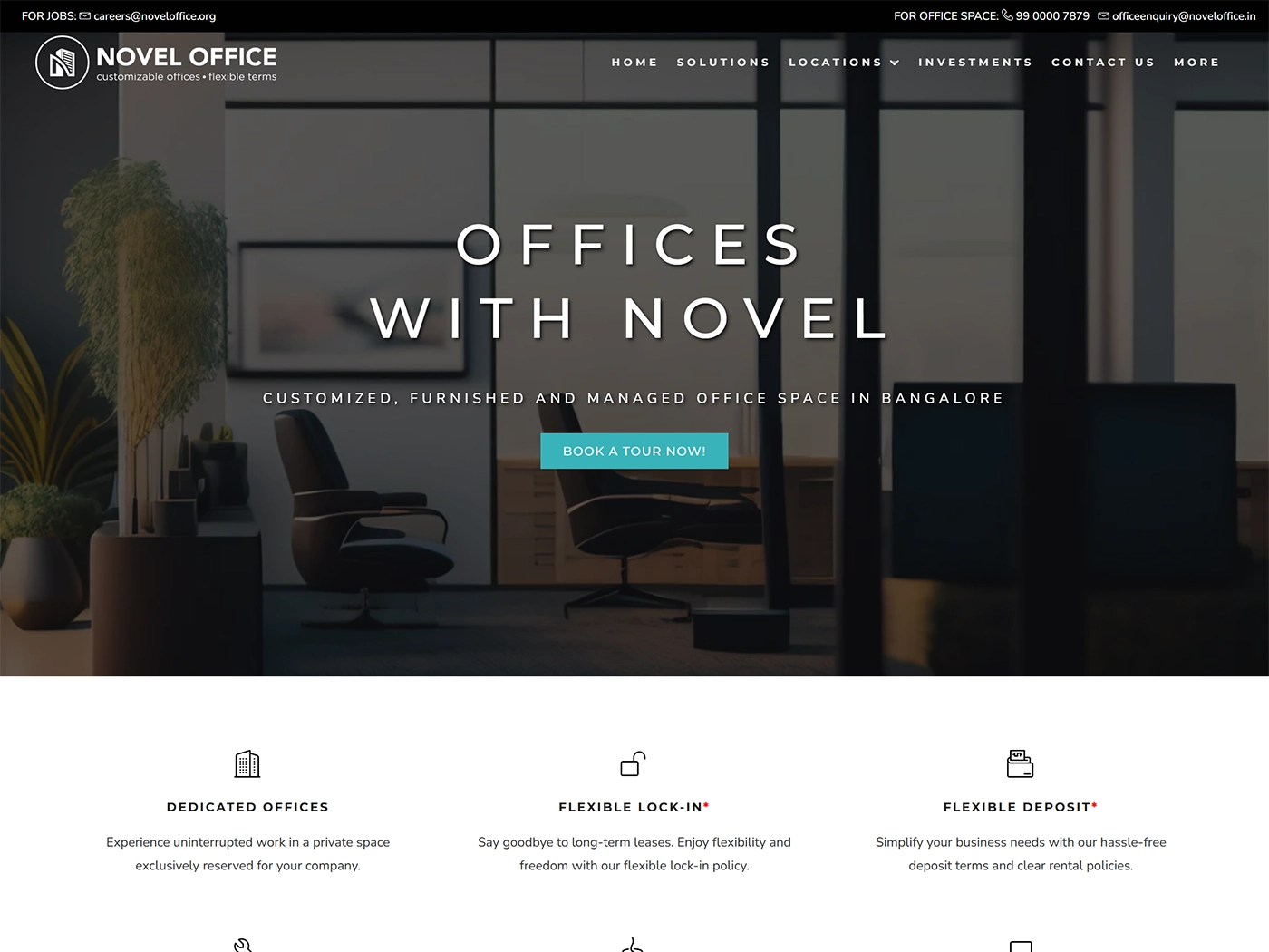 Novel Office Website