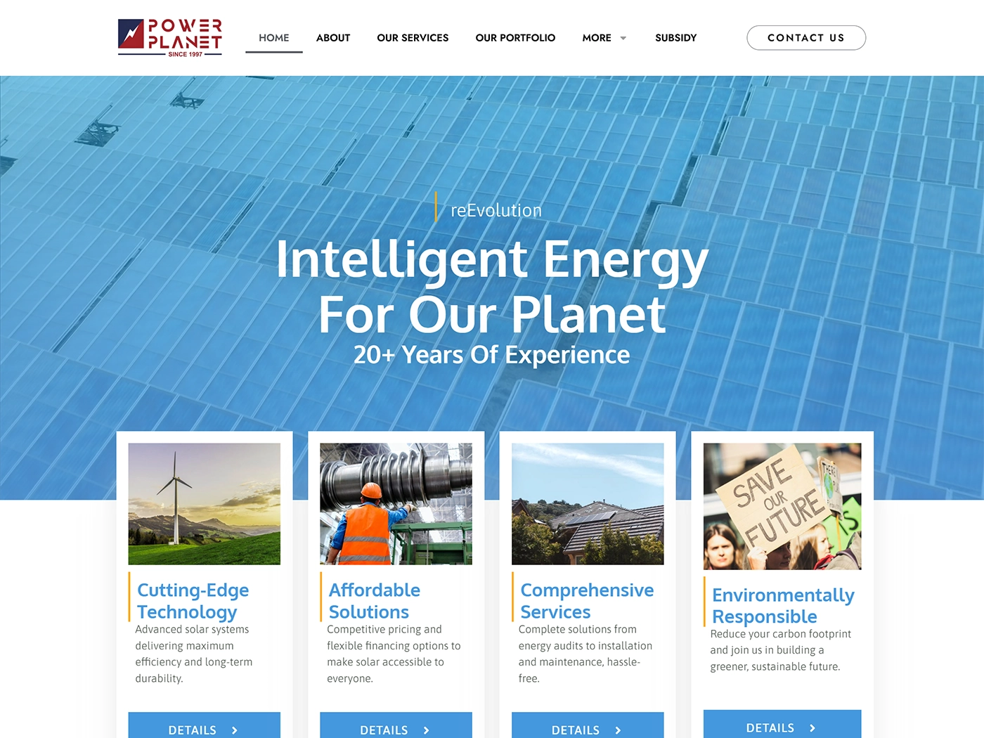 Power Planet India Website