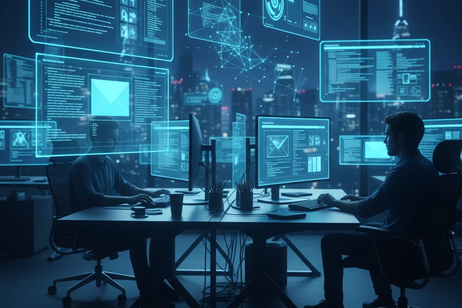 Modern website development