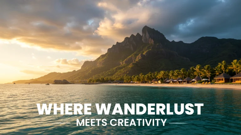 Tourism and hospitality branding visuals