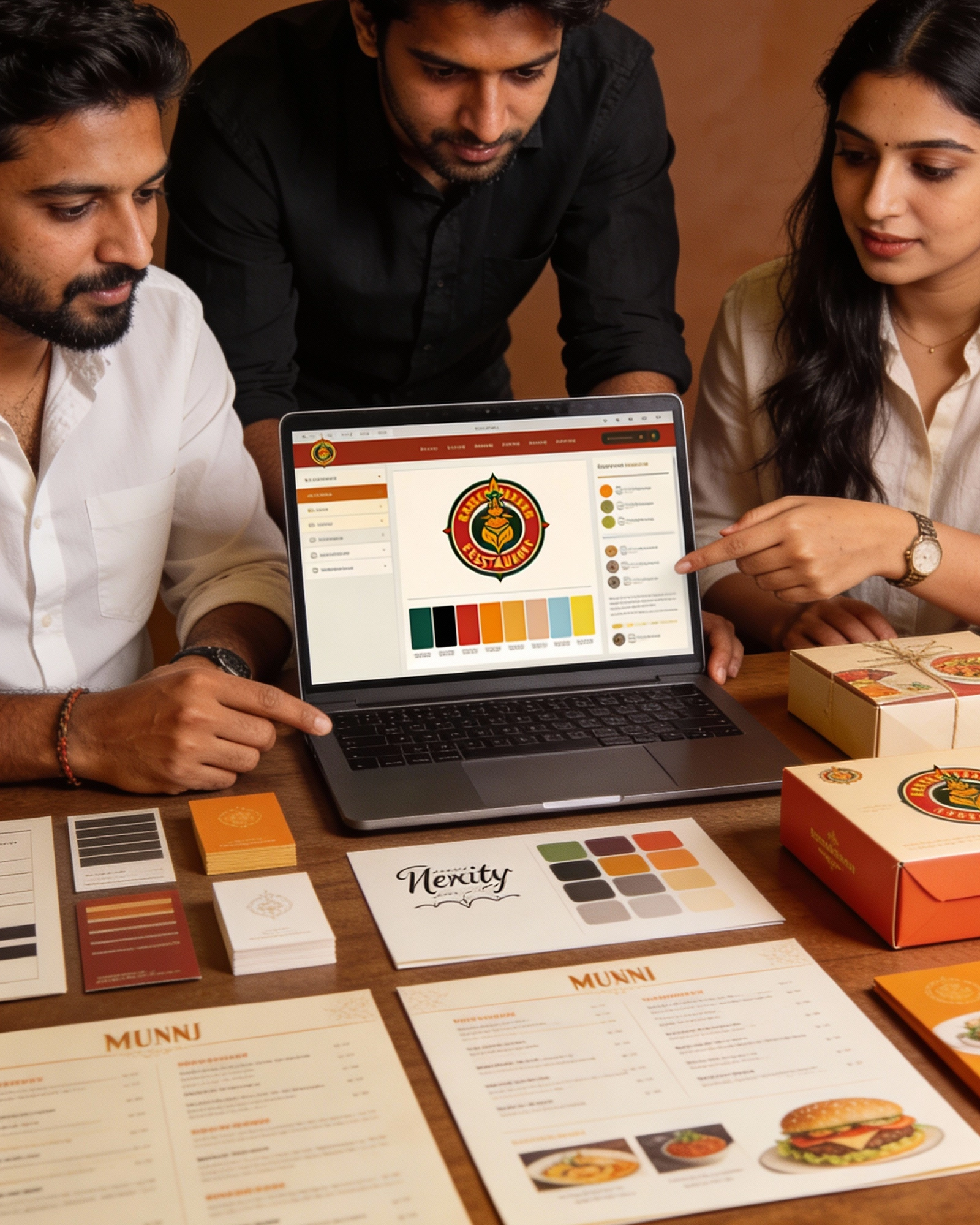 Branding and identity for restaurants and food brands