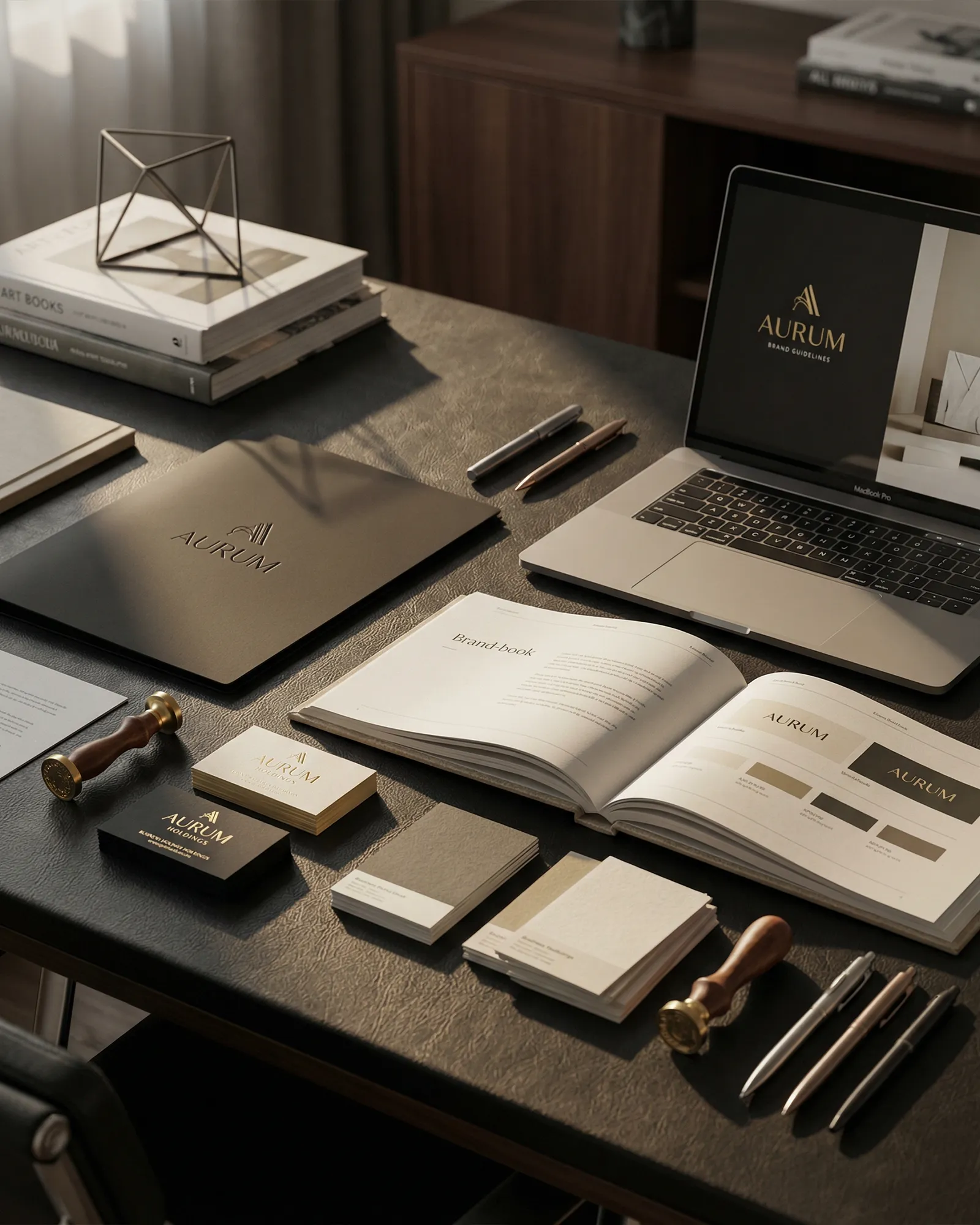 Corporate branding and graphic design