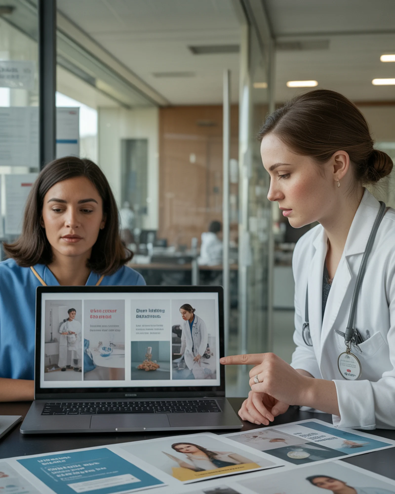 Creative and visual design for healthcare brands