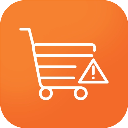 Outdated sales material icon