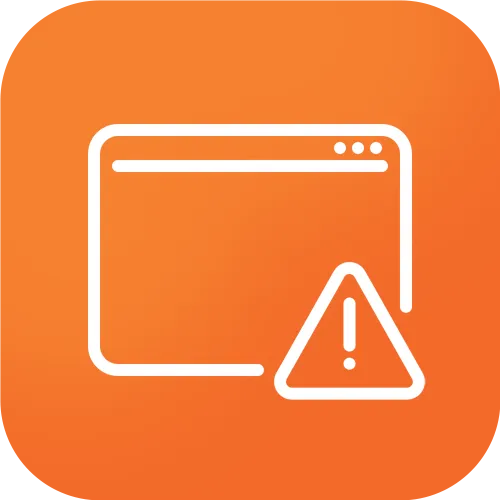 Outdated website icon