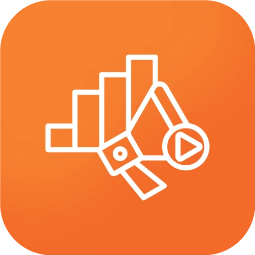 Performance ad creatives icon