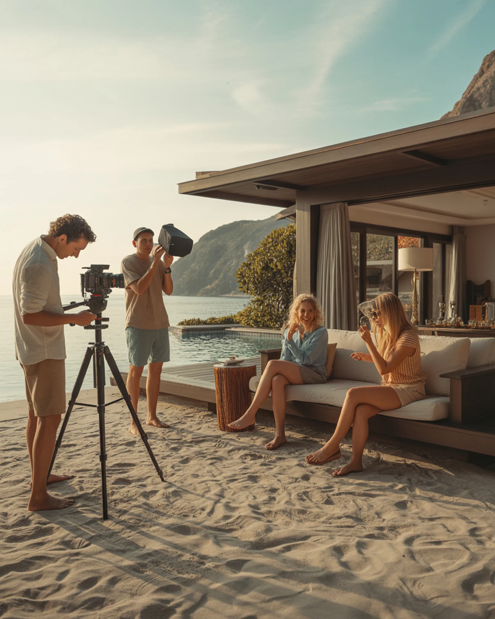 Photo and video production for hotels and travel brands