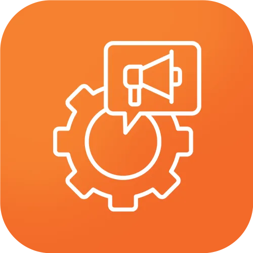 Slow marketing execution icon