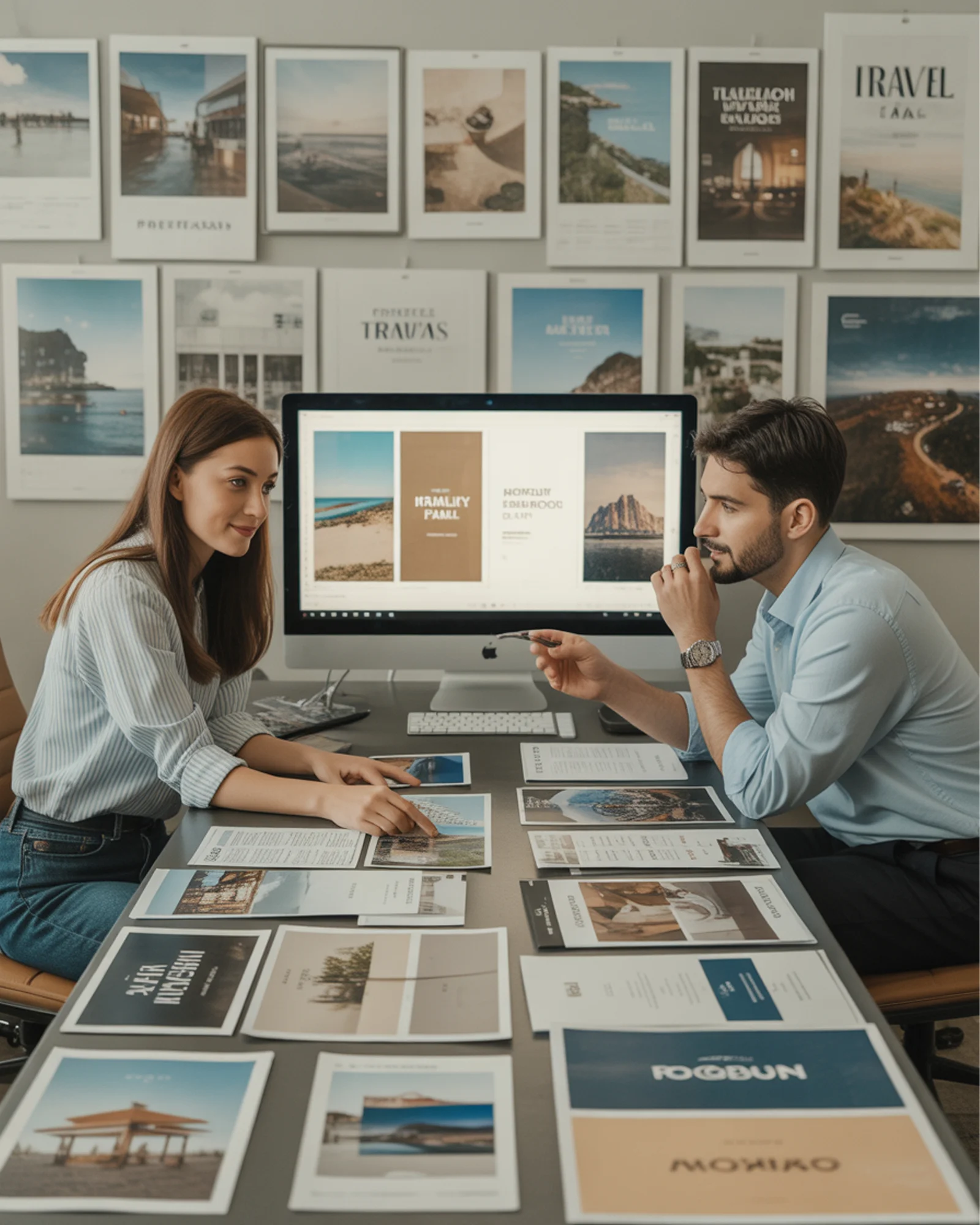 Creative and visual design for travel and hospitality